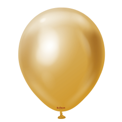 18 inç Büyük Gold Krom Balon 1 Adet