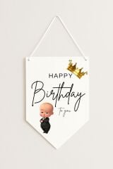 Patron Bebek Kağıt Afiş Flama