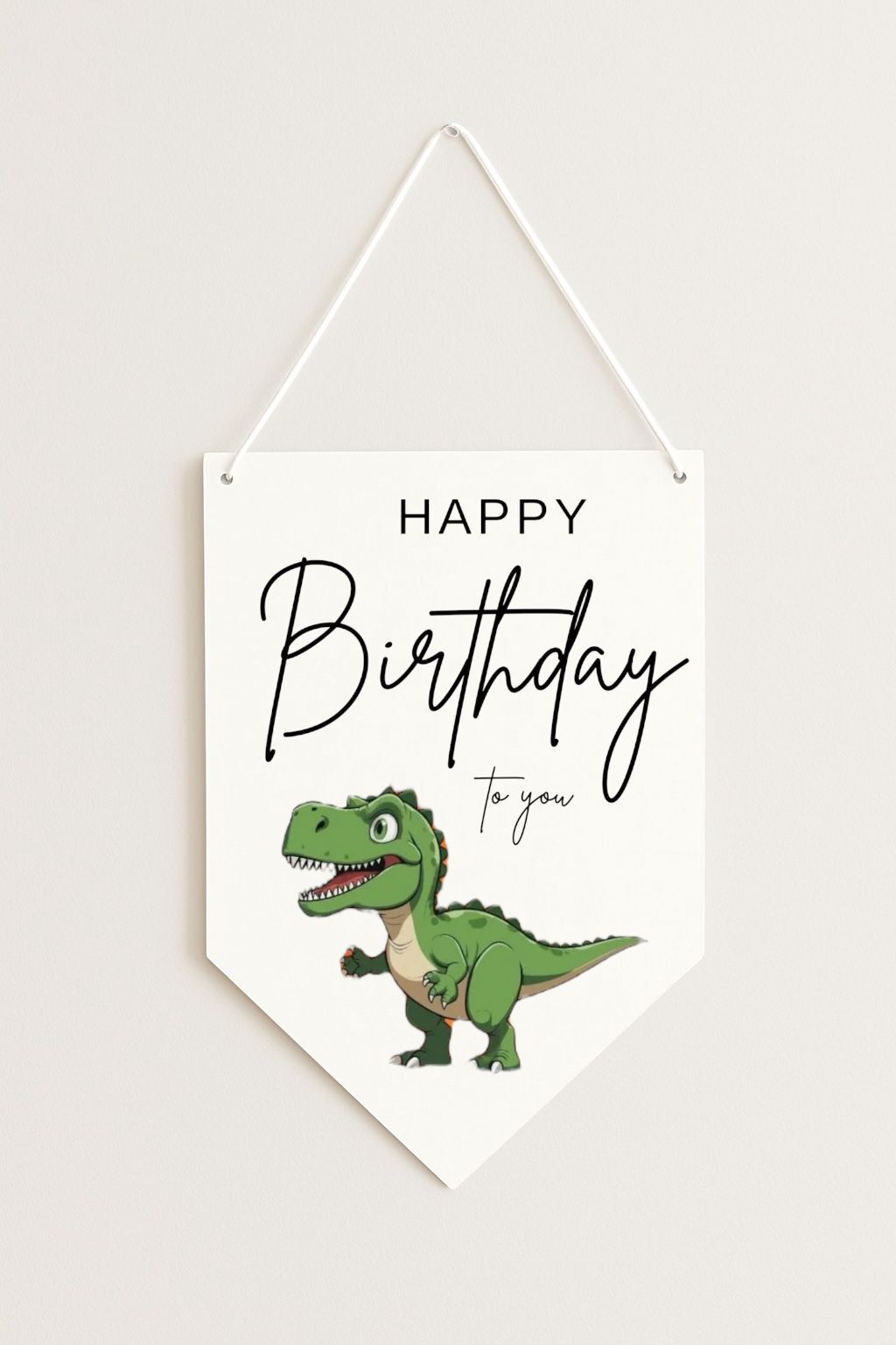 Dinazor Kağıt Afiş Flama