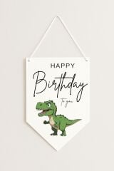 Dinazor Kağıt Afiş Flama