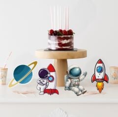 Uzay Masa Süsü 4 Adet