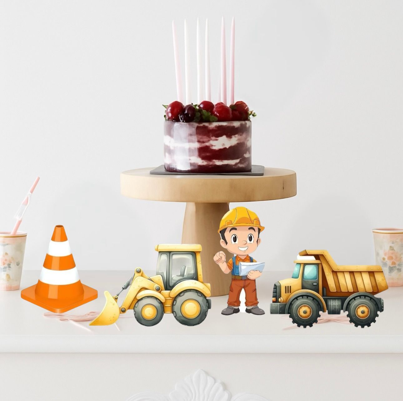 İnşaat Masa Süsü 4 Adet