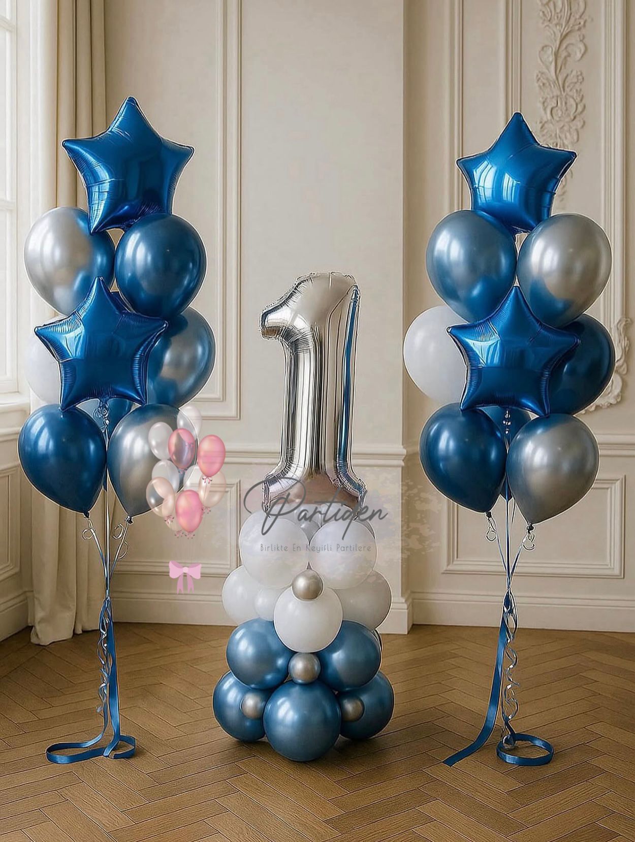 Gece Yıldızı Balon Demeti