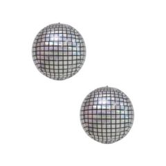2 Adet Mini Disco Topu Folyo Balon