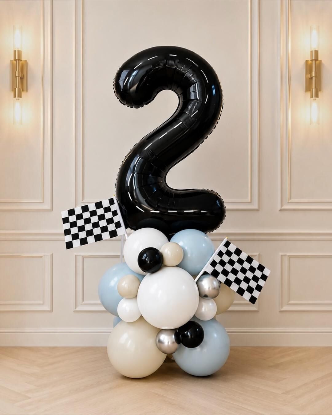 Yarış Bayrakları Balon Kit