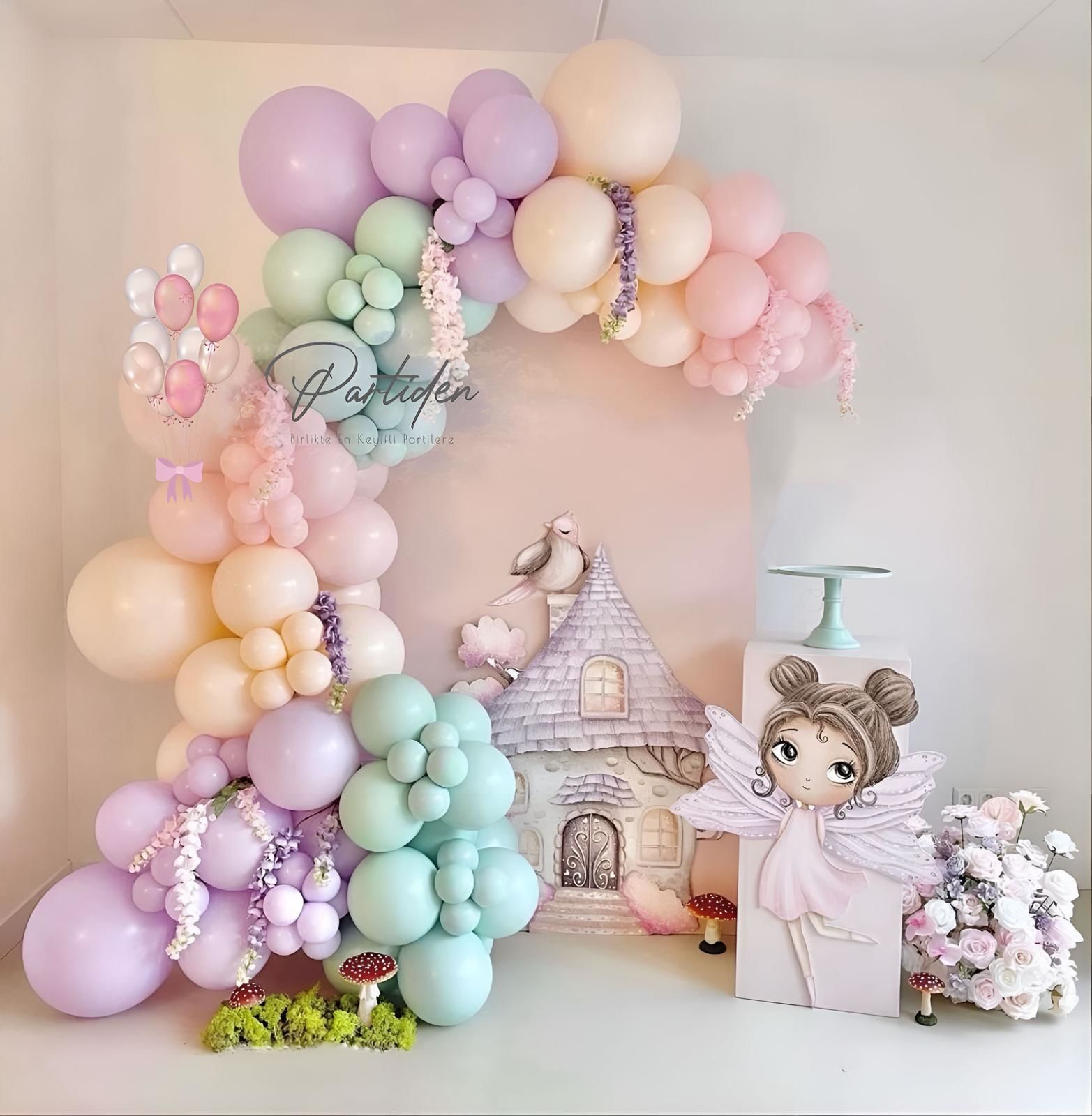 Peri Kızı Masalı Balon Zinciri