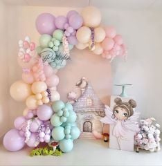Peri Kızı Masalı Balon Zinciri