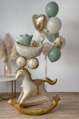 Retro Horse Balon Demeti