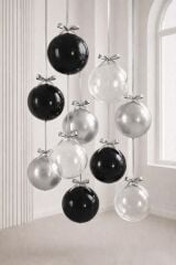 Siyah Gümüş Balls Konsept