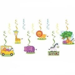 Safari Sarkıt Süs 6 Adet