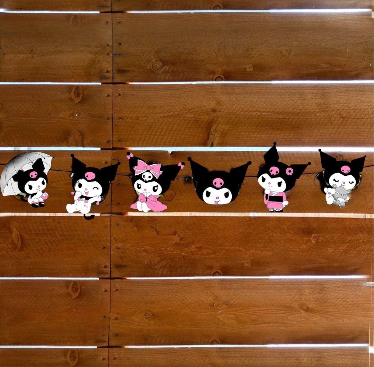 Kuromi Dekoratif Banner