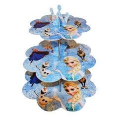 Elsa Frozen Cupcake Kek Standı
