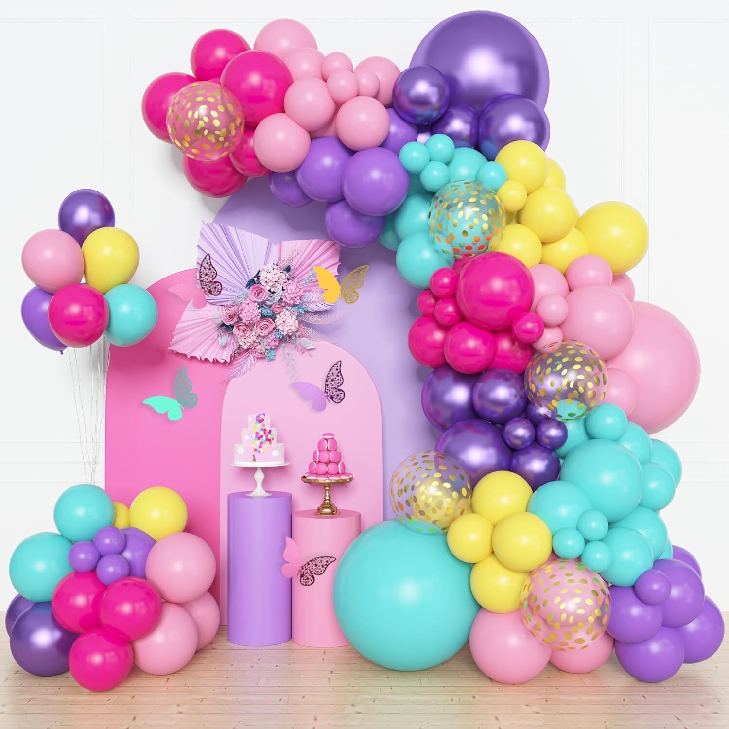 Karnaval Girl Balon Zinciri