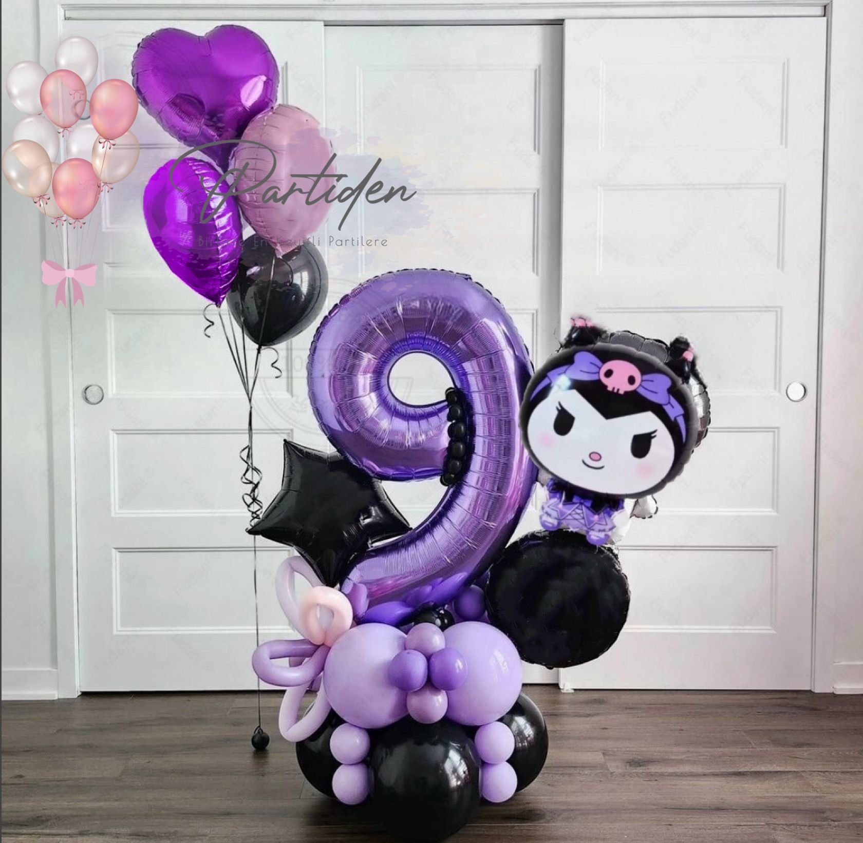 Kuromi Balon Kit Konsept