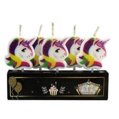 UNİCORN PASTA MUMU ( 5 ADET )