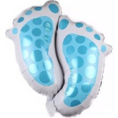 Mavi Ayak Folyo Balon