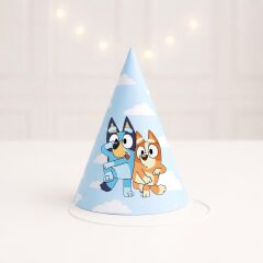 Bluey Parti Şapkası 4 Adet
