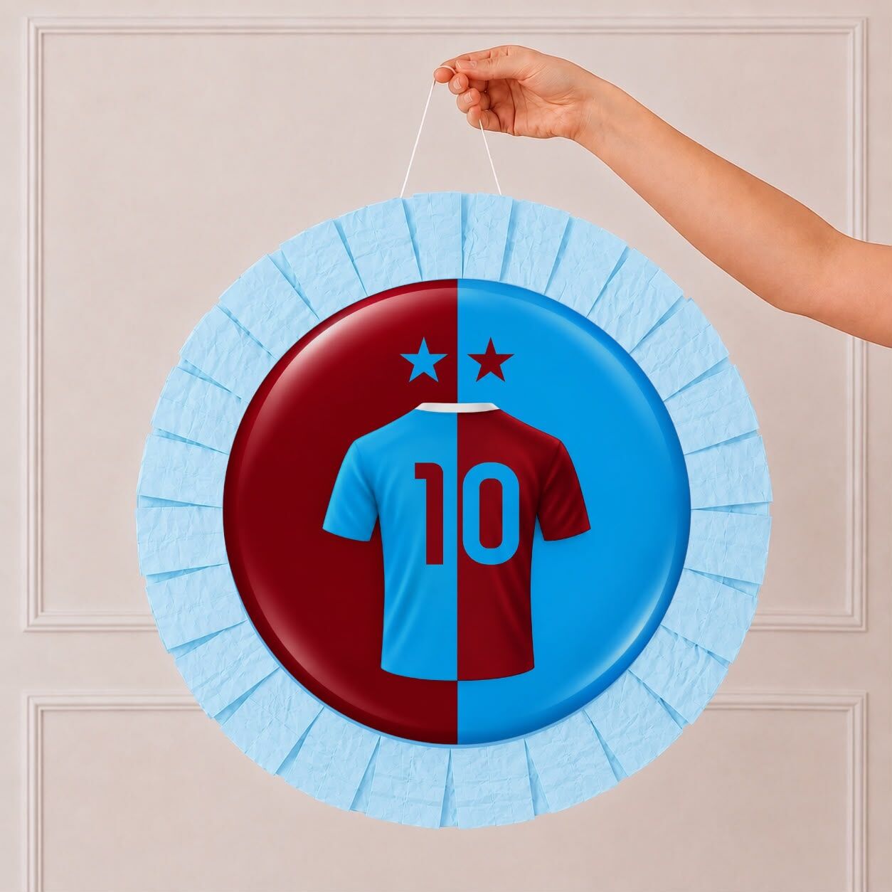 Bordo Mavi Futbol Pinyata