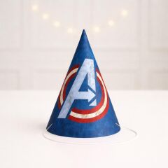 Avengers Parti Şapkası 4 Adet