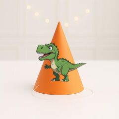 3d Dinazor Parti Şapkası