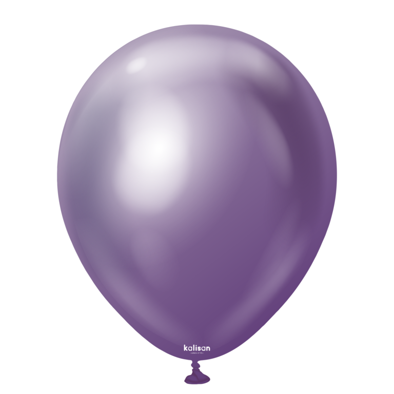 18 inç Büyük Mor Krom Balon 1 Adet