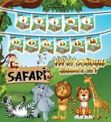 SAFARİ İYİ Kİ DOGDUN YAZISI