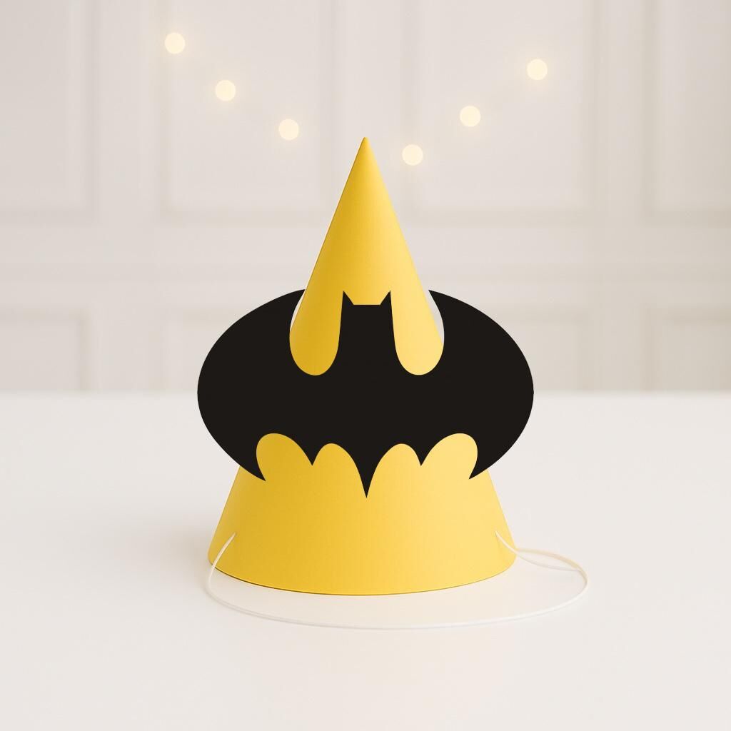 3d Batman Parti Şapkası