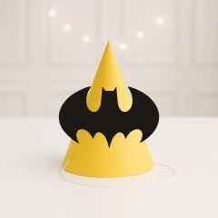 3d Batman Parti Şapkası