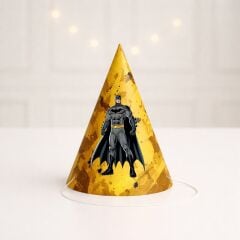 Batman Parti Şapkası 4 Adet