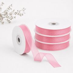 Pembe Organze Kurdele 20 Metre