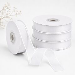 Beyaz Organze Kurdele 20 Metre