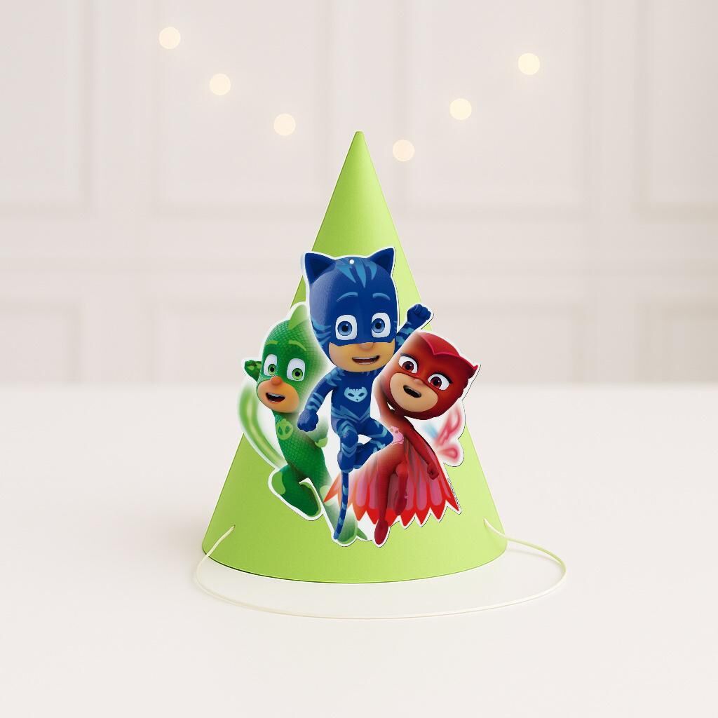3d Pj Masks Parti Şapkası