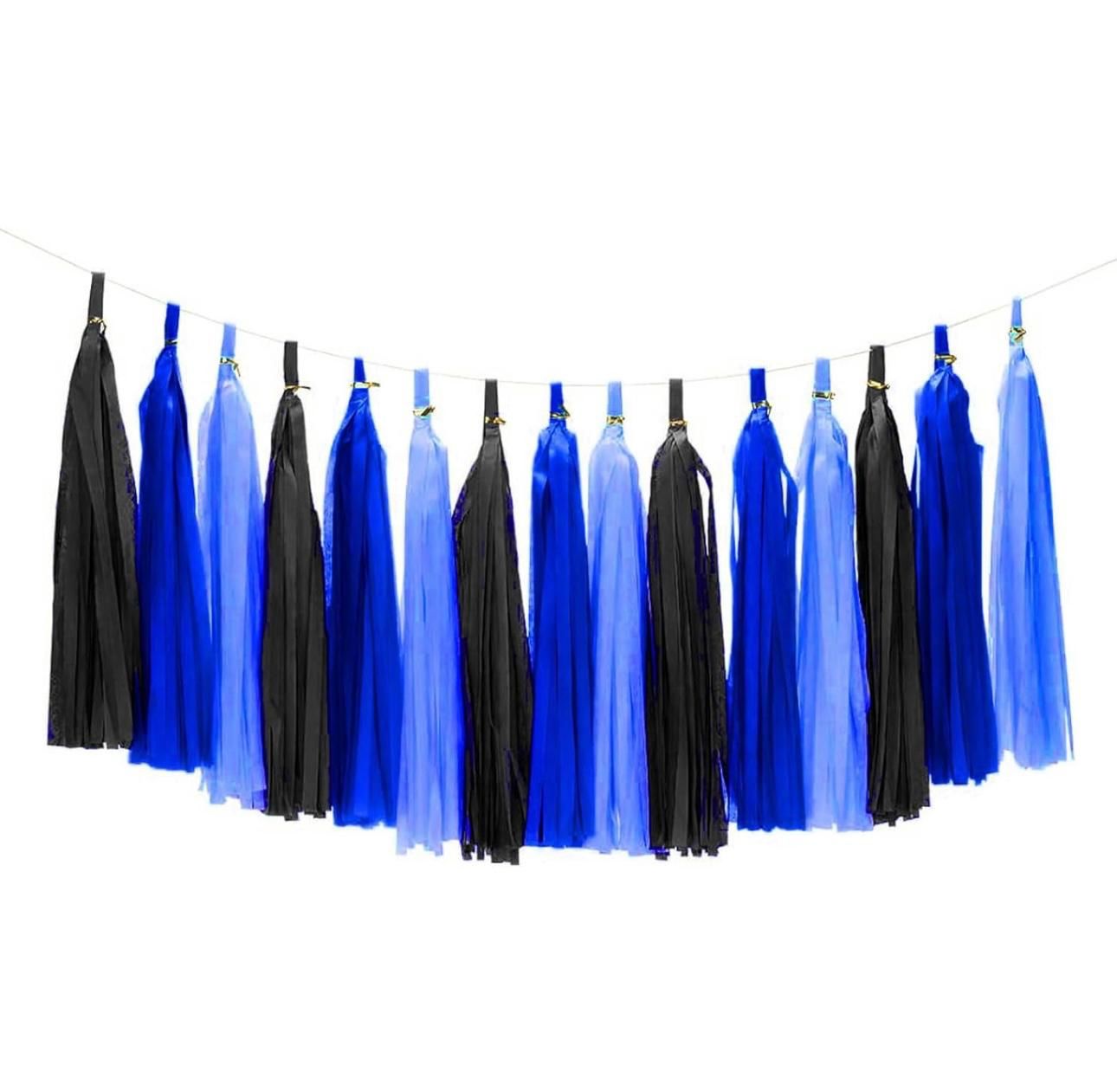 Lacivert Siyah Mavi Püskül Kit