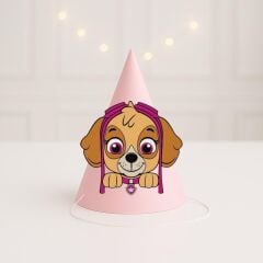 3d Skye Paw Patrol Parti Şapkası