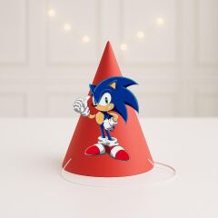 3d Sonic Parti Şapkası