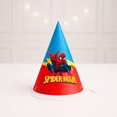 Örümcek Adam Parti Şapkası 4 Adet