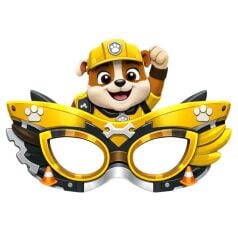Paw Patrol Rubble Karton Maske 6 Adet