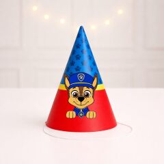 Paw Patrol Polis Parti Şapkası 4 Adet