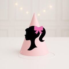 3d Barbie Parti Şapkası
