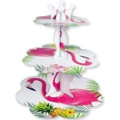 Flamingo Cupcake Kek Standı