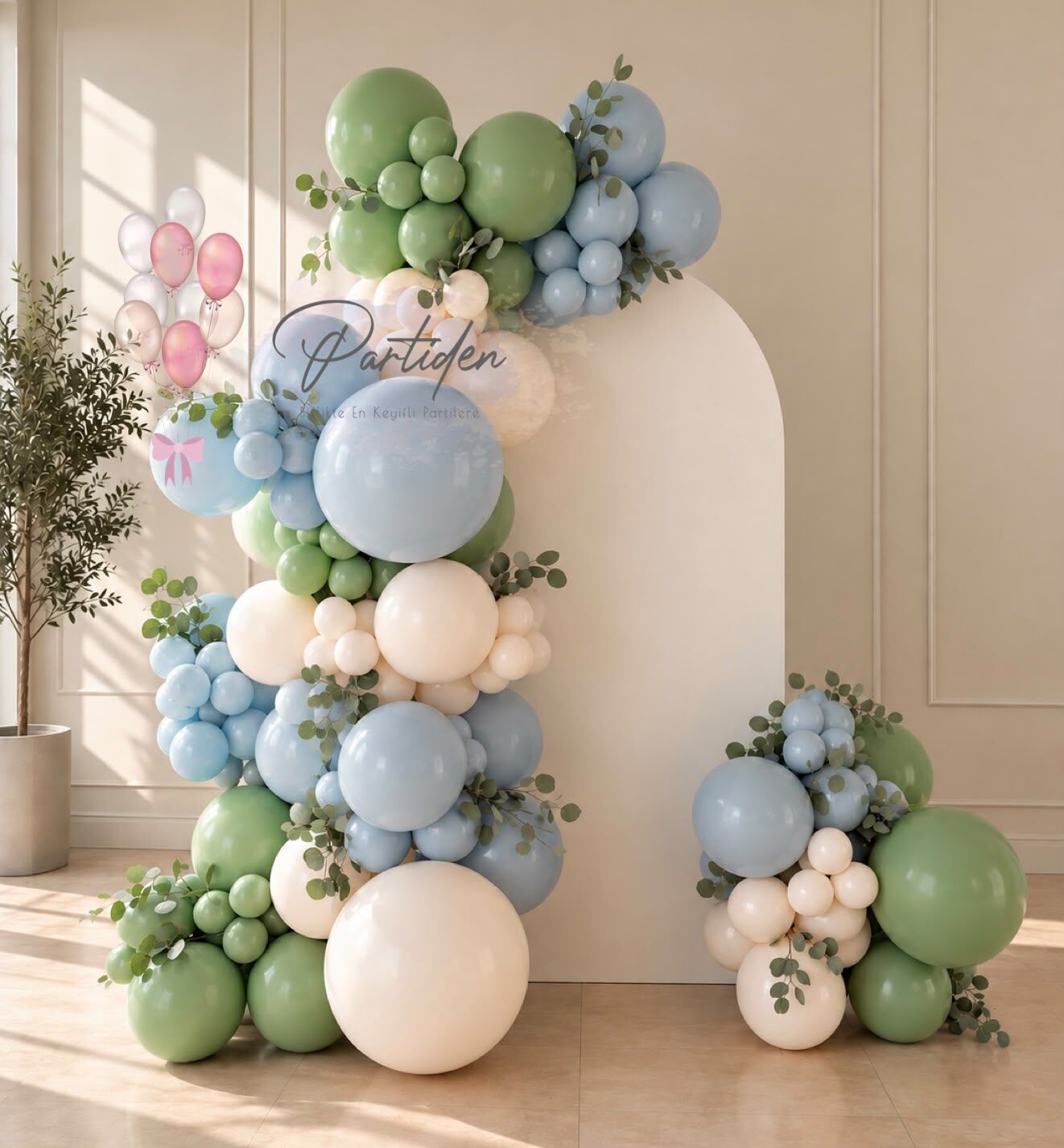Blue Sage Balon Zinciri