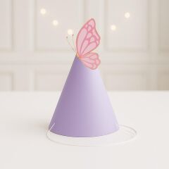 3d Uçan Kelebek Parti Şapkası