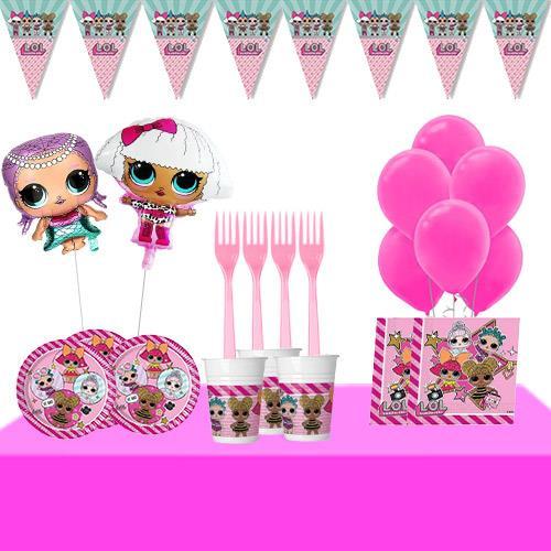 Lol Bebek Parti Seti 16 Kişilik