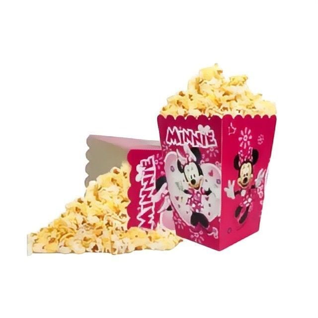 Minnie Mouse Popcorn Mısır Kutusu 8 Adet