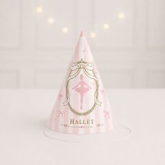 Balerin Parti Şapkası 4 Adet