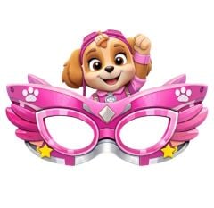 Paw Patrol Skye Karton Maske 6 Adet