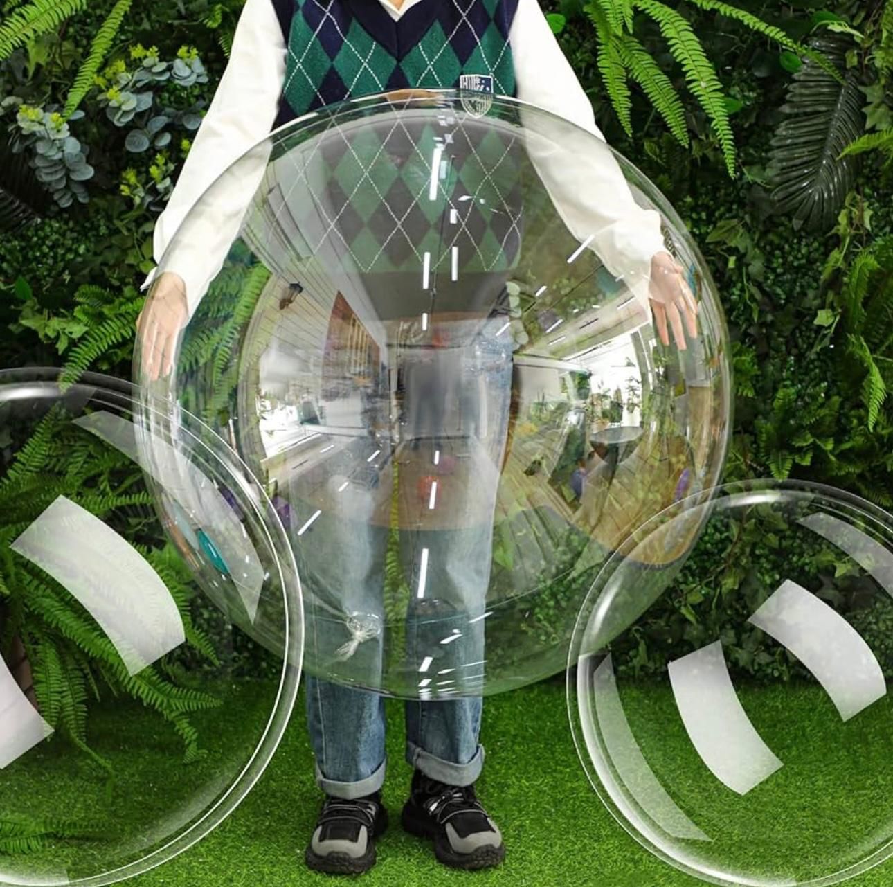 36 inç Şeffaf Bobo Pvc Balon 1 Adet