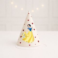 Pamuk Prenses Parti Şapkası 4 Adet
