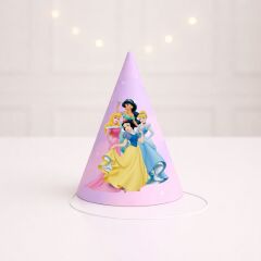Prensesler Parti Şapkası 4 Adet