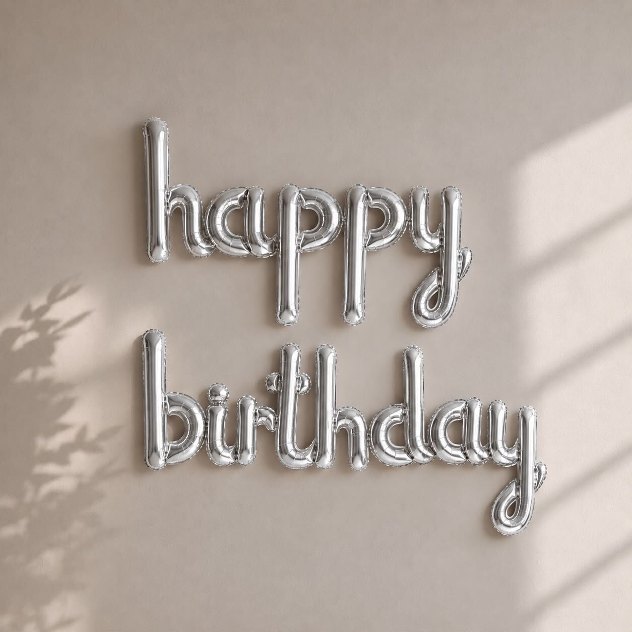 GÜMÜŞ İMZA HAPPY BİRTHDAY BALON